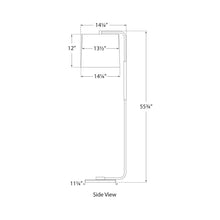 Load image into Gallery viewer, Swing Floor Lamp - line drawing.