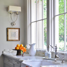 Load image into Gallery viewer, Symmetric Twist Double Wall Light in kitchen.