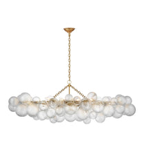 Load image into Gallery viewer, Talia LED Linear Chandelier in Gild (Large).