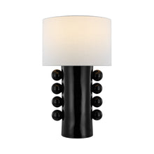 Load image into Gallery viewer, Tiglia LED Table Lamp in Black (Tall).