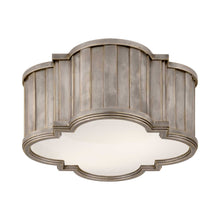 Load image into Gallery viewer, Tilden Flush Mount Ceiling Light in Antique Nickel (Small).