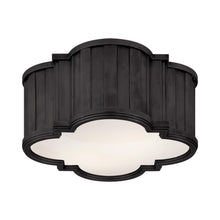 Load image into Gallery viewer, Tilden Flush Mount Ceiling Light in Bronze (Small).