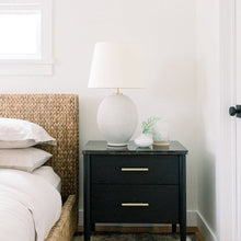 Load image into Gallery viewer, Toulon Table Lamp in bedroom.