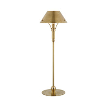 Load image into Gallery viewer, Turlington LED Table Lamp in Hand-Rubbed Antique Brass.