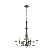 Load image into Gallery viewer, Twist Chandelier in Bronze.