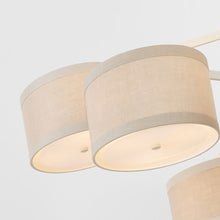 Load image into Gallery viewer, Walker Offset LED Chandelier in Detail.