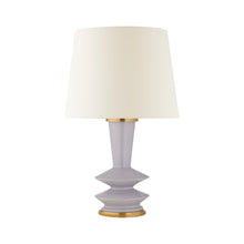 Load image into Gallery viewer, Whittaker Table Lamp in Lilac.