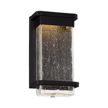 Load image into Gallery viewer, Vitrine Outdoor LED Wall Light in Black.