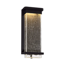 Load image into Gallery viewer, Vitrine Outdoor LED Wall Light in Medium/Black.