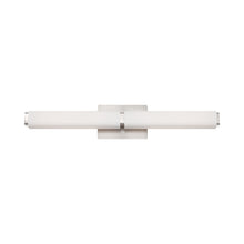 Load image into Gallery viewer, Vogue LED Bath Vanity Light in 27-Inch/Brushed Nickel.