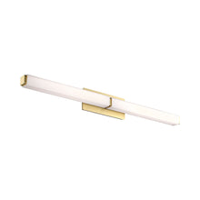 Load image into Gallery viewer, Vogue LED Bath Vanity Light in 39-Inch/Brushed Brass.