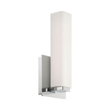 Load image into Gallery viewer, Vogue LED Bath Wall Light in Chrome (11-Inch).