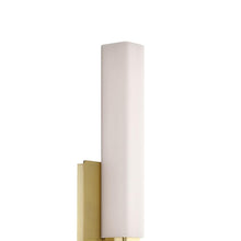 Load image into Gallery viewer, Vogue LED Bath Wall Light in Detail.