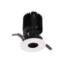 Load image into Gallery viewer, Volta 2 Inch Round Pinhold Adjustable LED Recessed Trim in White.
