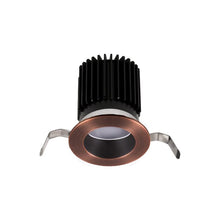 Load image into Gallery viewer, Volta 2 Inch Round Wall Wash LED Recessed Trim in Black.