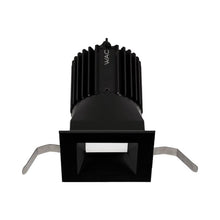 Load image into Gallery viewer, Volta 2 Inch Square Downlight LED Recessed Trim in Black.