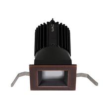 Load image into Gallery viewer, Volta 2 Inch Square Downlight LED Recessed Trim in Copper Bronze.