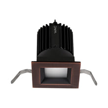 Load image into Gallery viewer, Volta 2 Inch Square Shallow Regressed LED Recessed Trim in Copper Bronze.