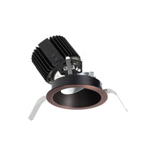 Load image into Gallery viewer, Volta 4.5 Inch Round Adjustable LED Recessed Trim in Copper Bronze.