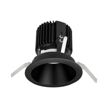 Load image into Gallery viewer, Volta 4.5 Inch Round Downlight LED Recessed Trim in Black.