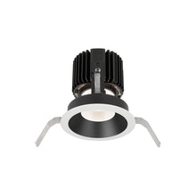Load image into Gallery viewer, Volta 4.5 Inch Round Shallow Regressed LED Recessed Trim in Black/White.
