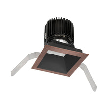 Load image into Gallery viewer, Volta 4.5 Inch Square Downlight LED Recessed Trim in Copper Bronze.