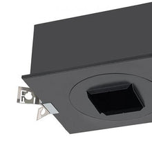 Load image into Gallery viewer, Volta 4.5 Inch Square New Construction Recessed Housing in Detail.