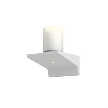 Load image into Gallery viewer, Votives™ LED Wall Light in Satin White/Clear Etched Glass (4-Inch).