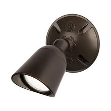 Load image into Gallery viewer, Endurance LED Spot Outdoor Wall Light in Architectural Bronze.