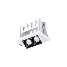 Load image into Gallery viewer, Multi Stealth Adjustable Trim LED Recessed Light in Black/White (4W/45-Degree).