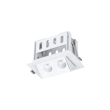 Load image into Gallery viewer, Multi Stealth Adjustable Trim LED Recessed Light in White/White (4W/45-Degree).