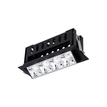 Load image into Gallery viewer, Multi Stealth Adjustable Trim LED Recessed Light in Chrome/Black (3.5W/45-Degree).