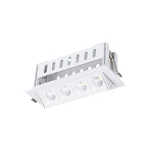 Load image into Gallery viewer, Multi Stealth Adjustable Trim LED Recessed Light in White/White (3.5W/45-Degree).