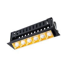 Load image into Gallery viewer, Multi Stealth Adjustable Trim LED Recessed Light in Gold/Black (3.3W/45-Degree).