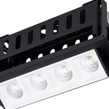 Load image into Gallery viewer, Multi Stealth Adjustable Trim LED Recessed Light in Detail.