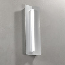 Load image into Gallery viewer, Wedge LED Bath Vanity Wall Light in Detail.