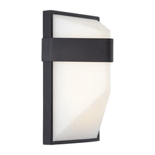 Load image into Gallery viewer, Wedge Outdoor LED Wall Light in Detail.