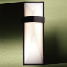 Load image into Gallery viewer, Wedge Outdoor LED Wall Light in Detail.