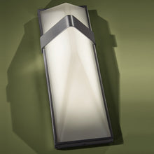 Load image into Gallery viewer, Wedge Outdoor LED Wall Light in Detail.