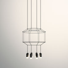 Load image into Gallery viewer, Wireflow Octagonal LED Pendant Light.