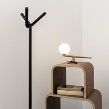 Load image into Gallery viewer, Yanzi LED Table Lamp in living room.