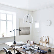 Load image into Gallery viewer, Yanzi Classic LED Pendant Light in office.