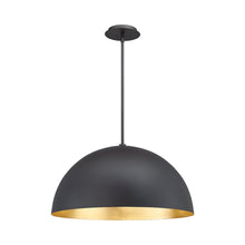 Load image into Gallery viewer, Yolo LED Pendant Light in Medium/Gold Leaf/Bronze.