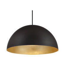 Load image into Gallery viewer, Yolo LED Pendant Light in Large/Gold Leaf/Bronze.