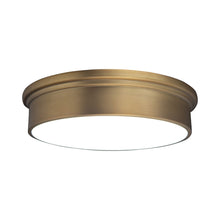Load image into Gallery viewer, York LED Ceiling/Wall Light in Aged Brass/Large.