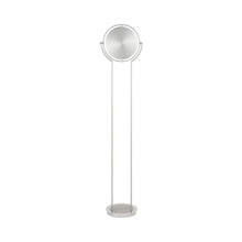 Load image into Gallery viewer, Astoria LED Floor Lamp in Satin Nickel/Chrome.