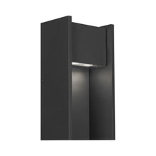 Load image into Gallery viewer, Zur 18 Outdoor LED Wall Light in Black.