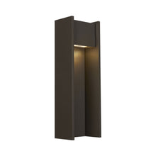 Load image into Gallery viewer, Zur 24 Outdoor LED Wall Light in Bronze.