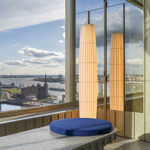 Load image into Gallery viewer, Colonne LED Floor Lamp in living room.
