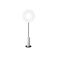 Load image into Gallery viewer, Iris LED Floor Lamp in White (Small).
